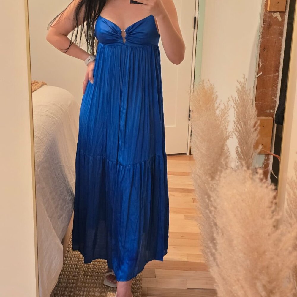 Zara Blue Maxi Dress